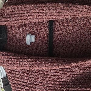 Aerie Buegundy Cozy Cardigan lg/xl